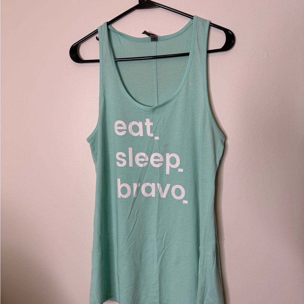 BRAVO Mint Green Tank Top